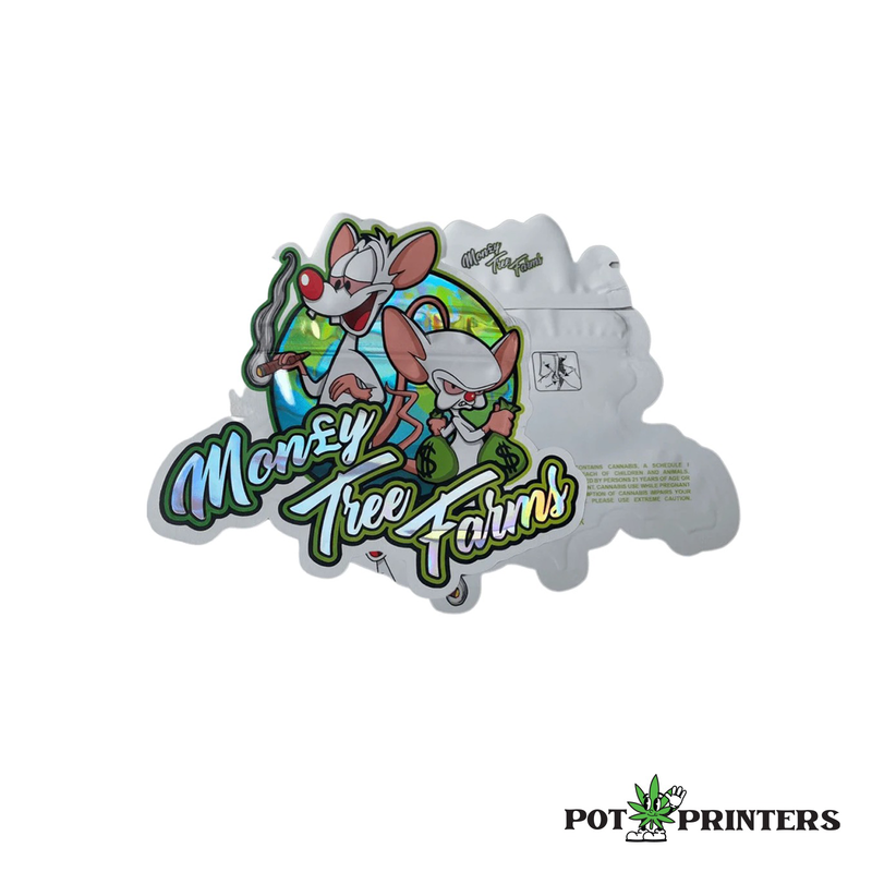 Load image into Gallery viewer, Die Cut Flat Custom Shape Zipper Bag